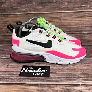 Nike Air Max 270 React Hyper Pink Women's Athletic Shoes Size 8.5